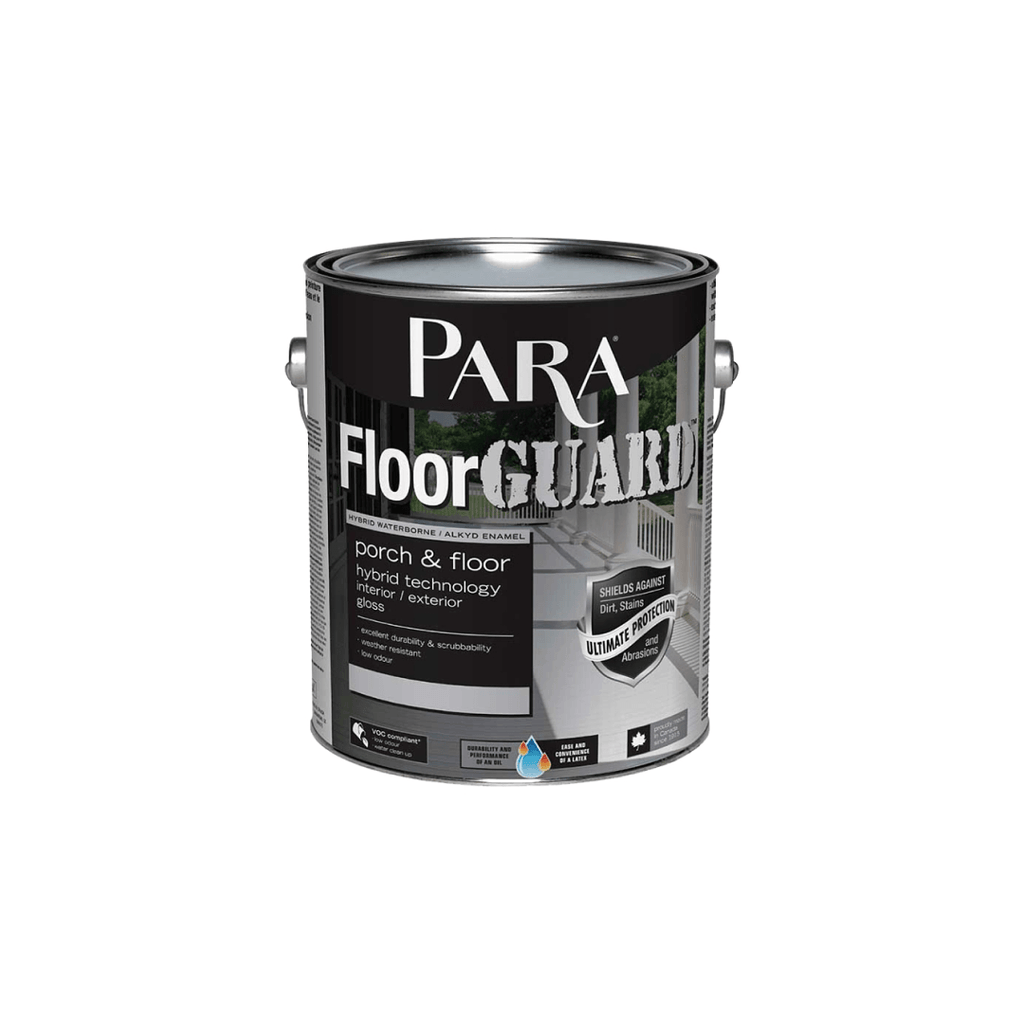 Interior/Exterior Floorguard White Paint - 5550 PARA