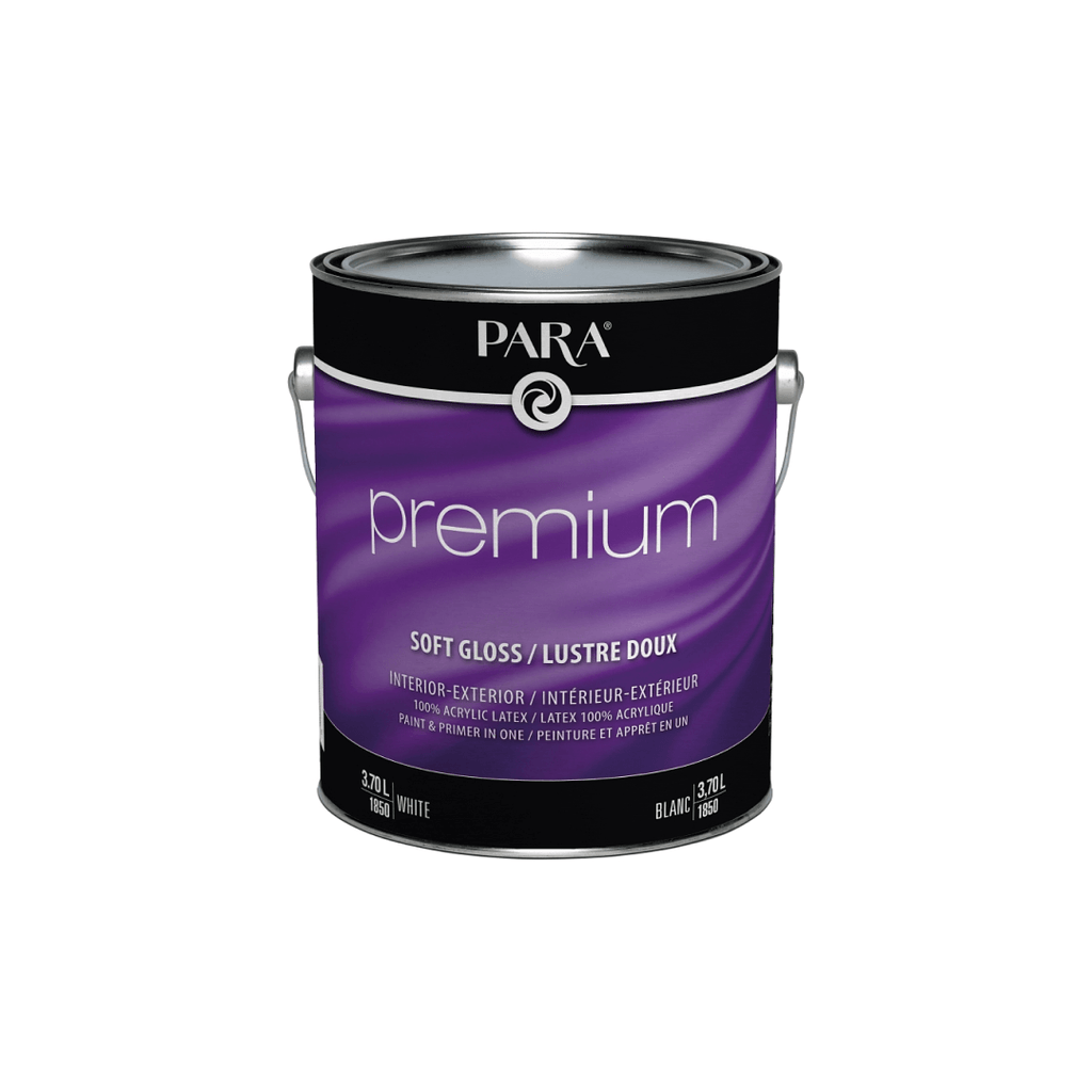 Interior/Exterior Premium Soft Gloss White Paint - 1850 PARA