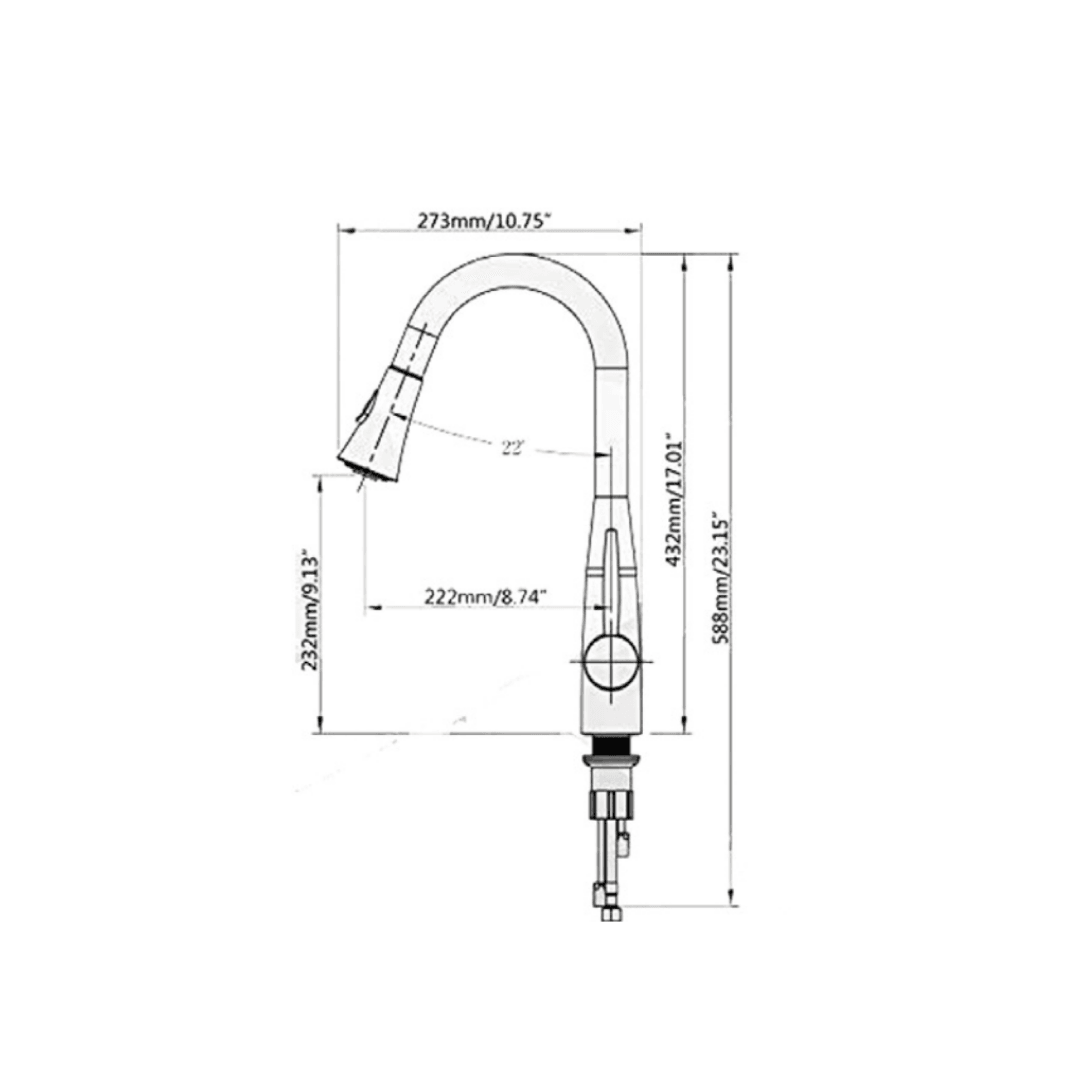 Kitchen Faucet - F23113 KODAEN INC.