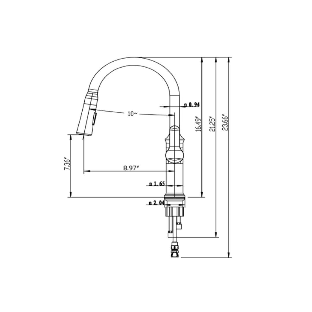 Kitchen Faucet - F23900 KODAEN INC.