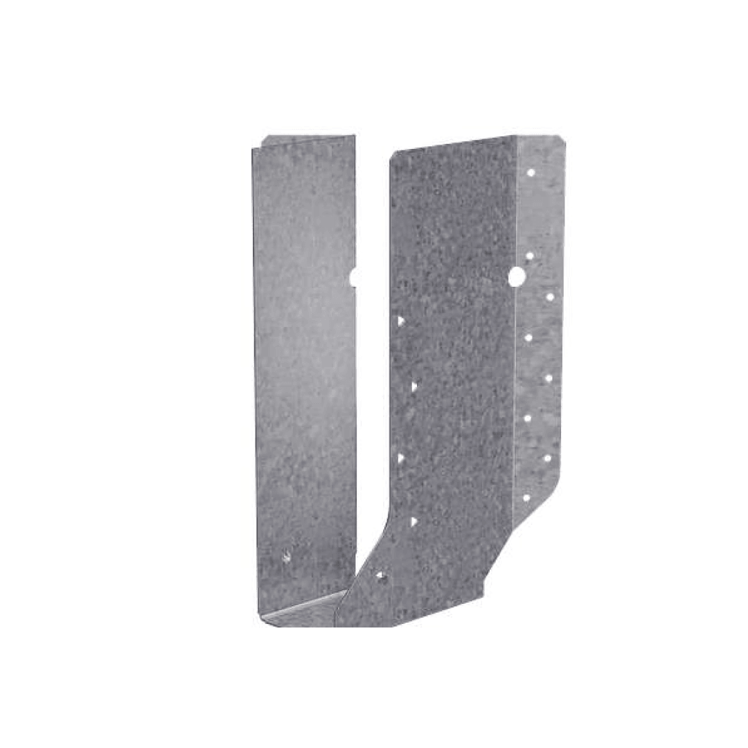 Left Skewed U-Shaped Hanger Z 1-9/16" x 5" ZMAX® Galvanized - SUR26Z - TESCO Building Supplies 