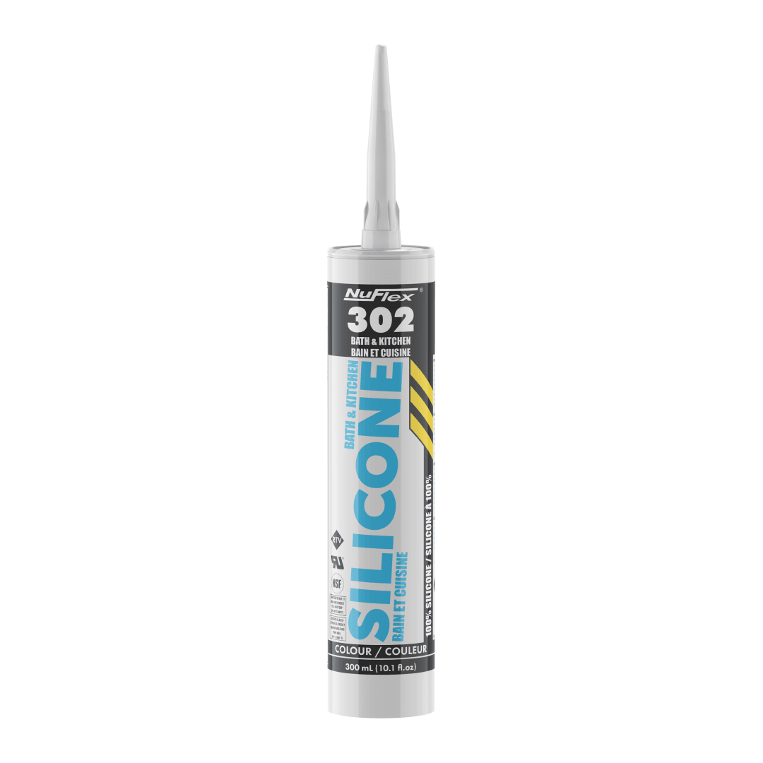 NuFlex 302 Bath And Kitchen Silicone Sealant 300ml NUCO INC.