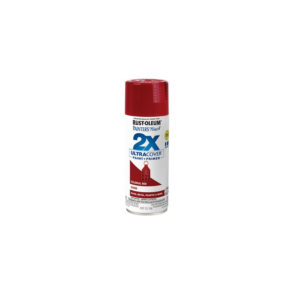 Painter's Touch® 2x Ultra Cover® Spray Paint - Gloss Colonial Red - TESCO Building Supplies 