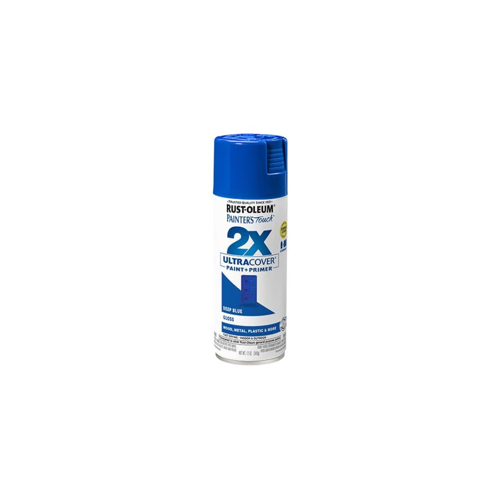 Painter's Touch® 2x Ultra Cover® Spray Paint - Gloss Deep Blue - TESCO Building Supplies 