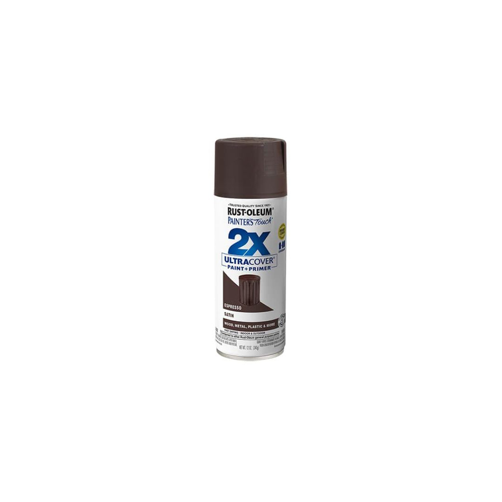 Painter's Touch® 2x Ultra Cover® Spray Paint - Satin Espresso - TESCO Building Supplies 