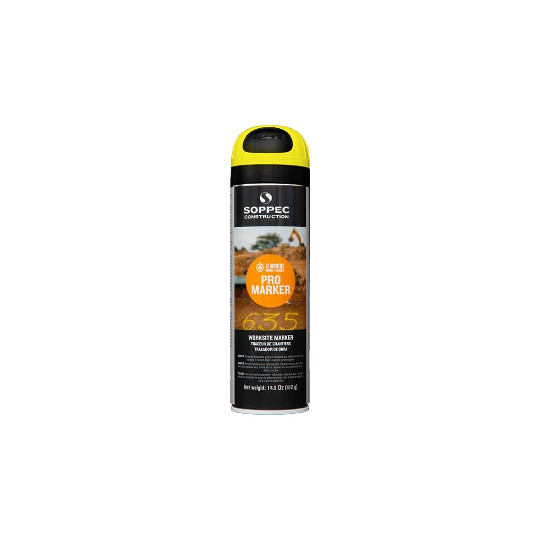 Pro Marker : Non Fluorescent Worksite Marking Paint 412g - TESCO Building Supplies 