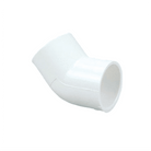 PVC Schedule 40 SCH40 45 Deg Elbow Slip x Slip - 417 - TESCO Building Supplies 