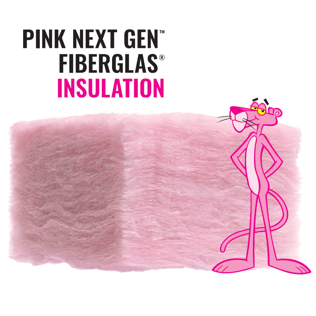 R28 16" X 48" Pink Next Gen™ Fiberglas® Wood Insulation 53.3sf/Bag OWENS CORNING