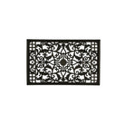 Rectangular Black Cast Aluminum Fence & Gate Insert – 15″ x 24″ - ACW61 - TESCO Building Supplies 