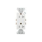 Residential Grade Decorator Duplex Receptacle - TR1307W EATON