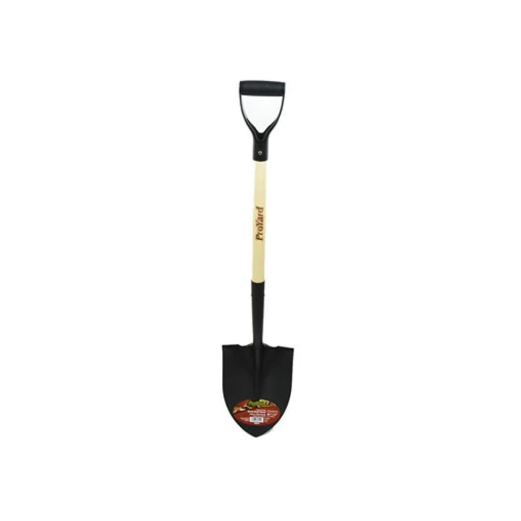 Shovel Round Point 39in x 8-1/2in Blade Wood D-Handle - TESCO Building Supplies 