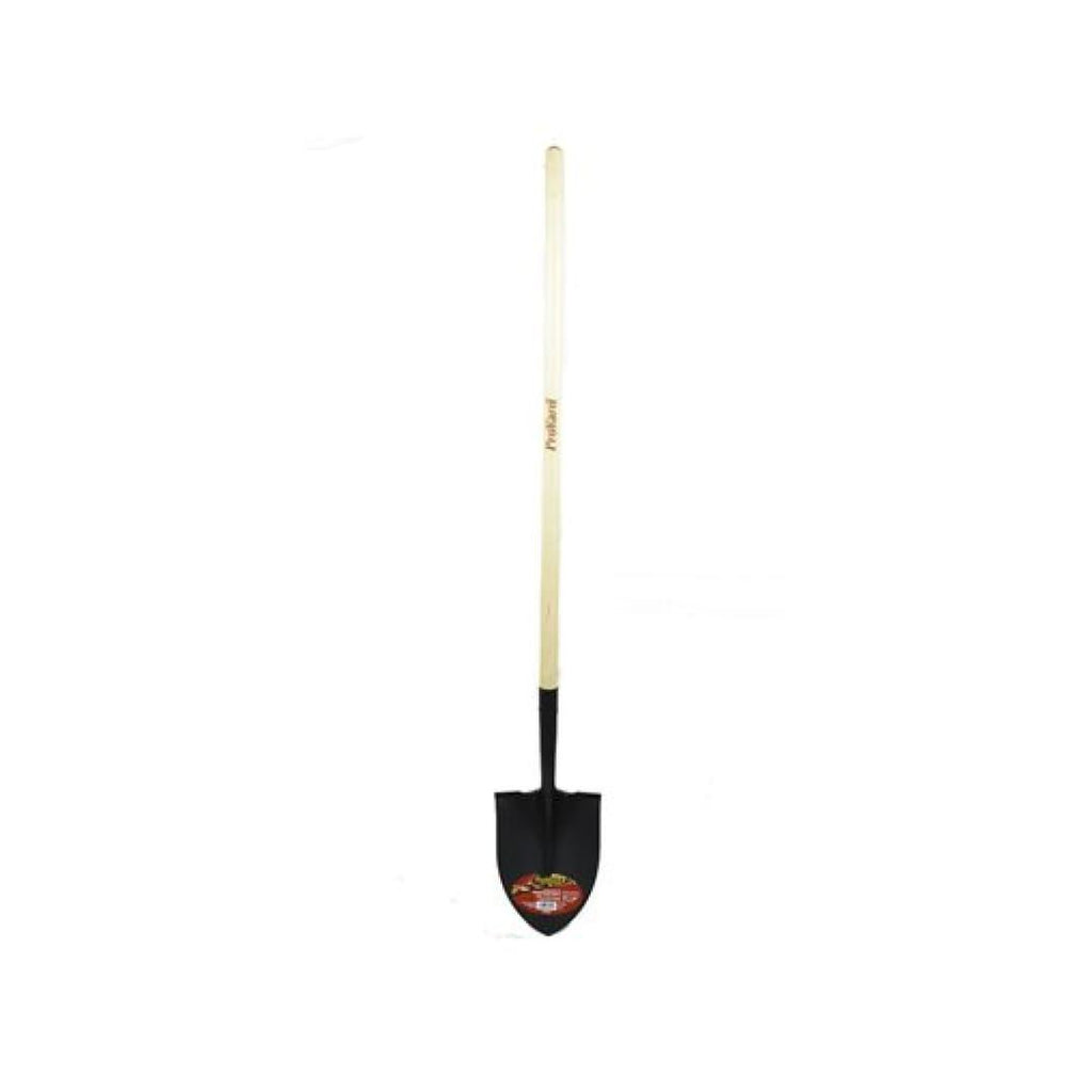 Shovel Round Point 58in x 8-1/4in Blade Wood L-Handle - TESCO Building Supplies 