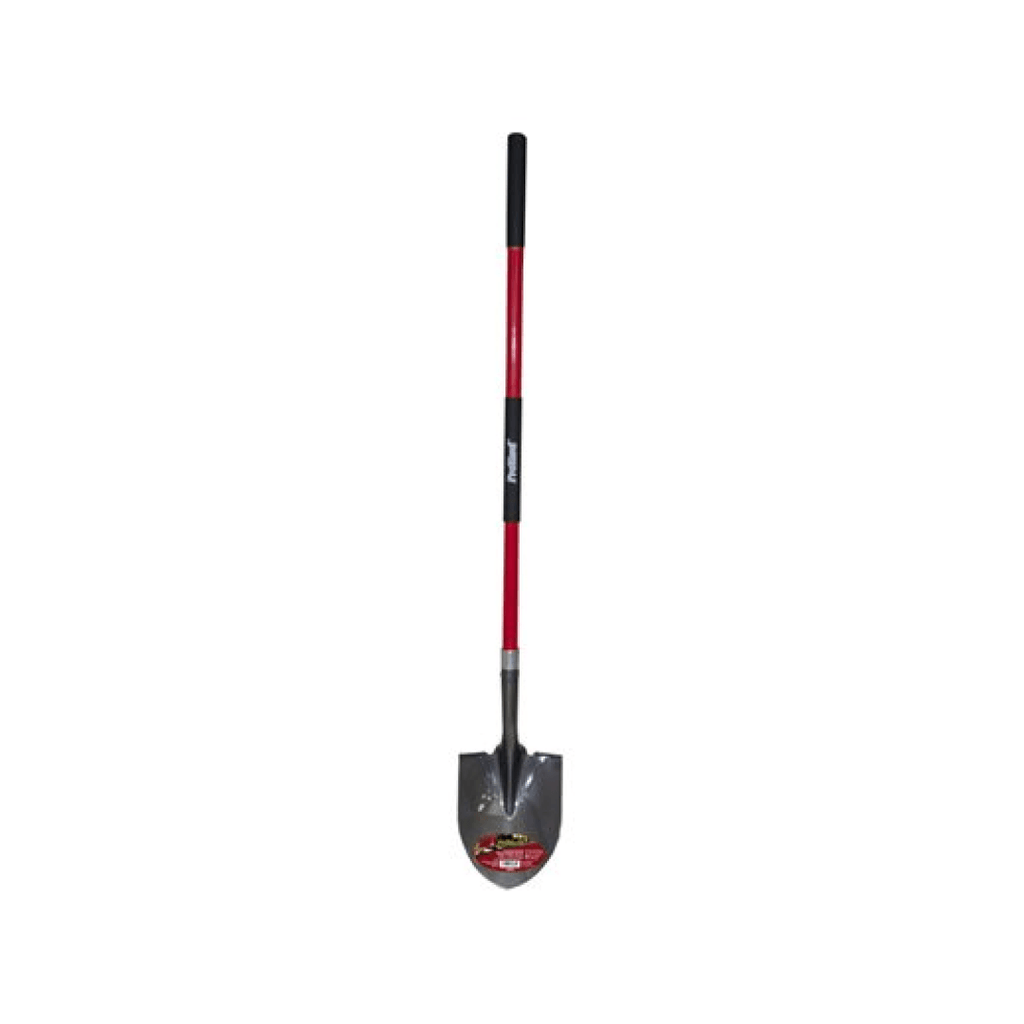 Shovel Round Point 59in x 9-1/2in Blade Fibreglass L-Handle - TESCO Building Supplies 