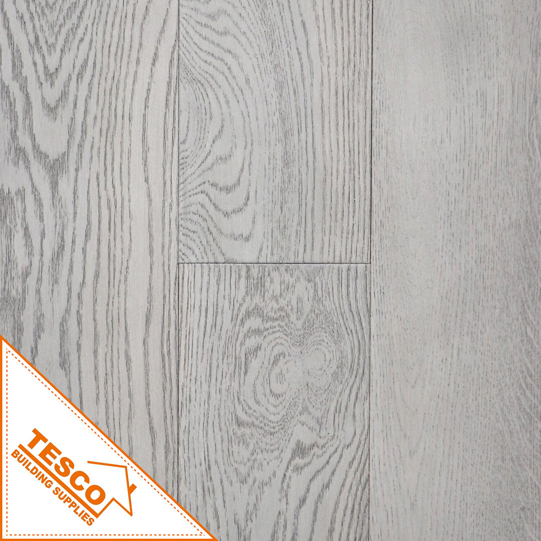 Engineered Hardwood Flooring - Snowflake 7-1/2