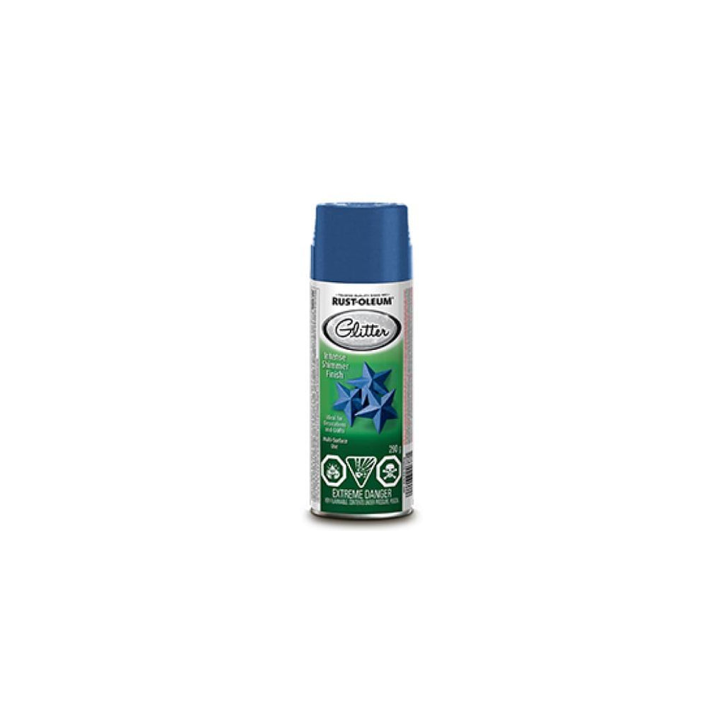 Specialty Glitter Spray Paint - Royal Blue - TESCO Building Supplies 