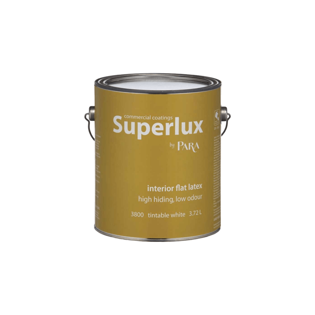 Superlux Flat Interior White Paint - 3800 PARA