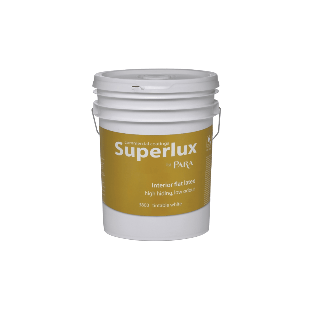 Superlux Flat Interior White Paint - 3800 PARA