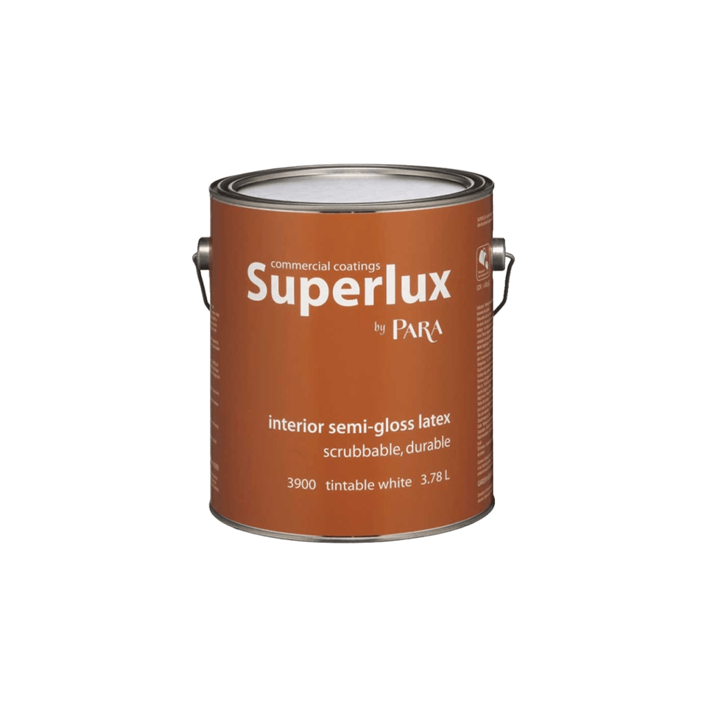 Superlux Semi-Gloss Exterior / Interior White Paint - 3900 PARA