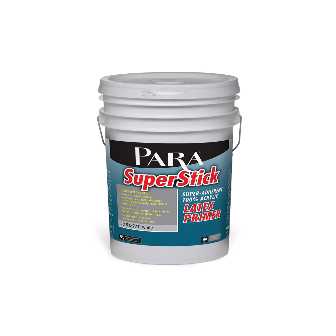 SuperStick Exterior / Interior White Prime Paint - 777 PARA