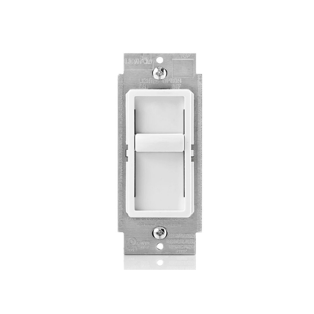 SureSlide Dimmer Switch for Dimmable LED, Halogen and Incandescent Bulbs - 6672 Leviton