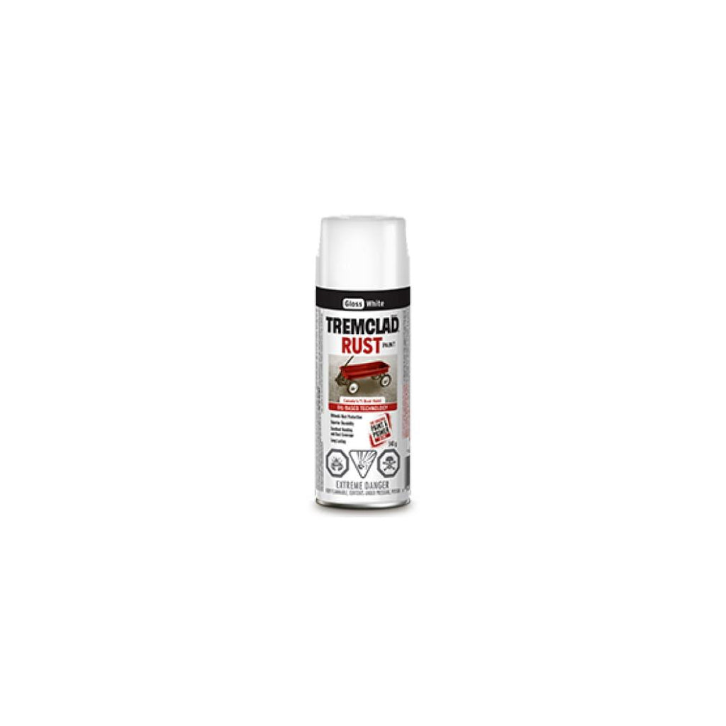 TREMCLAD® Oil Based Rust Paint Aerosol Spray - Flat Black - TESCO Building Supplies 