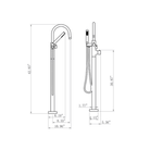 TUB FAUCET - F71106 KODAEN INC.