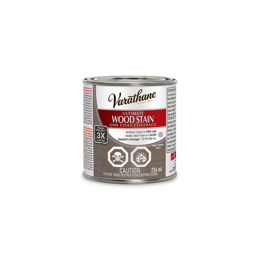 Varathane Ultimate Wood Stain - Weathered Grey - TESCO Building Supplies 